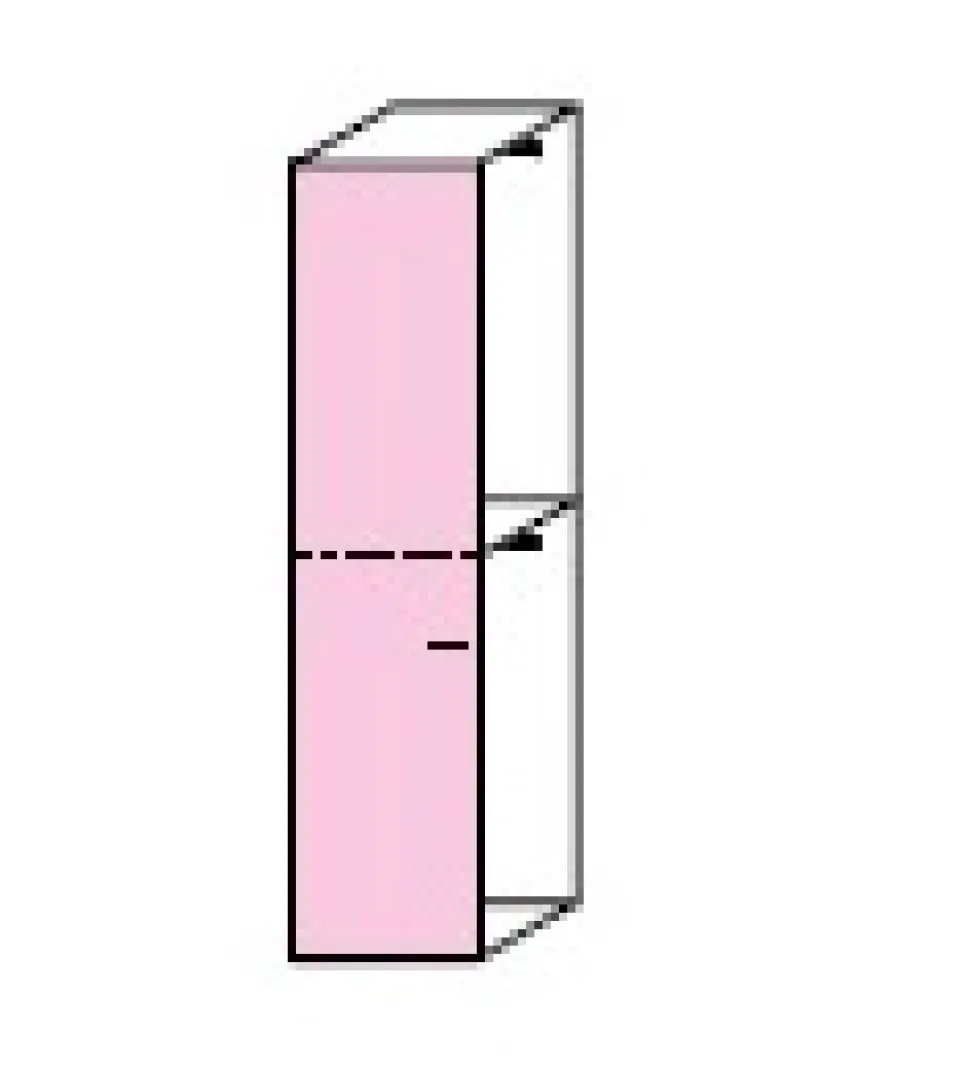 Angolo cabina armadio componibile modulare disponibile in 2 altezze e 15 colori