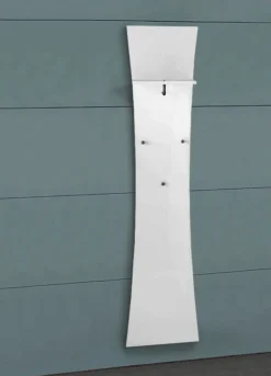 Appendiabiti linea Arco finitura Bianco Laccato Lucido