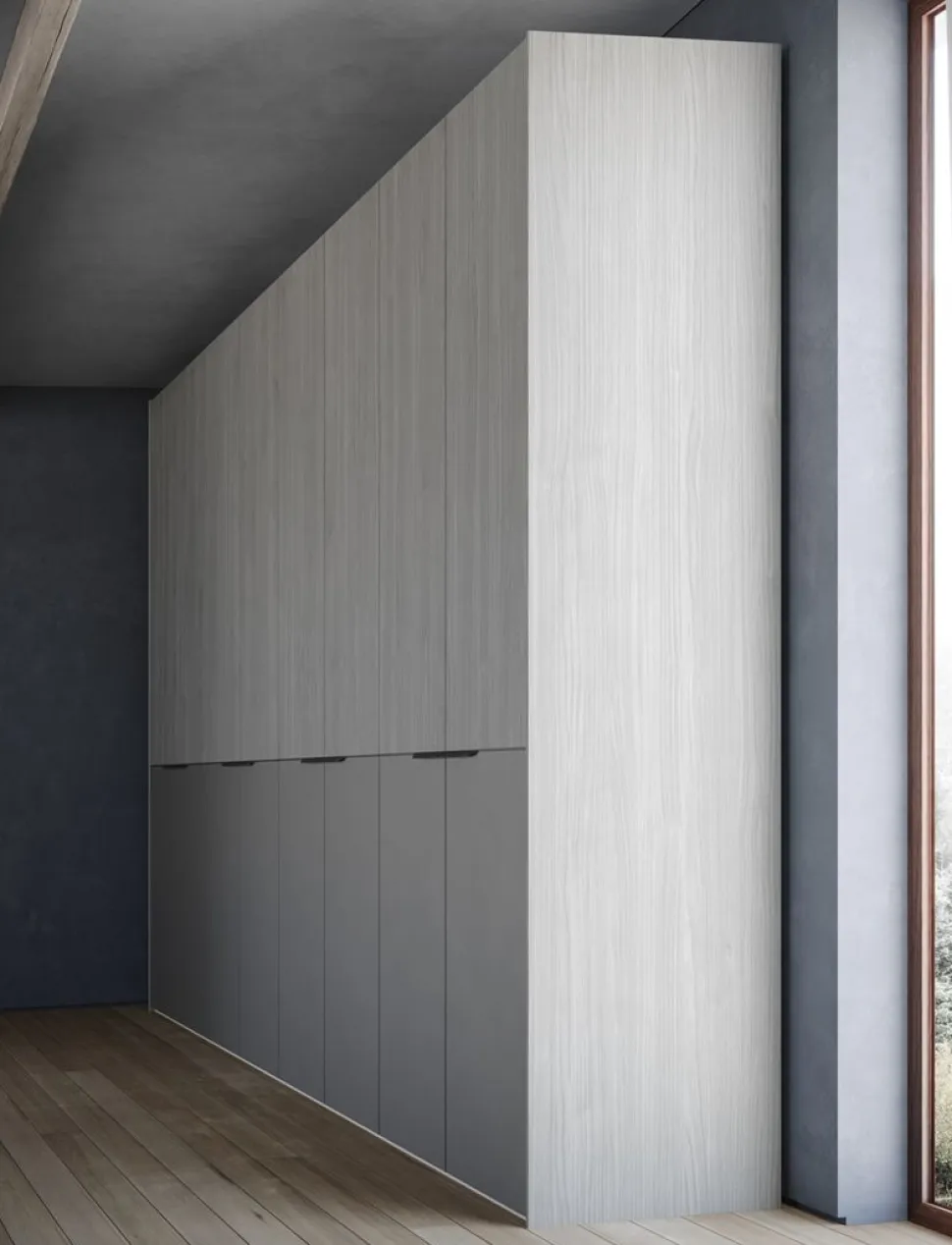 Armadio a battente Dual linea New season
