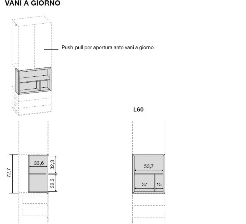 Armadio angolare 5 ante con cabina e specchio Grigio seta e Rosa confetto disponibile in 2 misure e vari colori