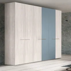 Armadio 6 ante battenti Clarissa linea Volo disponibile in 2 misure e 15 colori