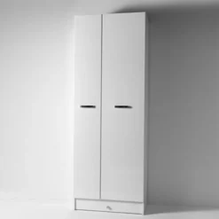 Armadio 2 ante battenti con asse da stiro estraibile Eko L72XP40XH198 Stirobox