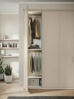 Armadio 6 ante battenti con telaio linea Ginevra disponibile in 2 misure e vari colori