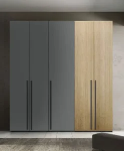 Armadio 5 ante battenti Flora linea Volo disponibile in 2 misure e 15 colori