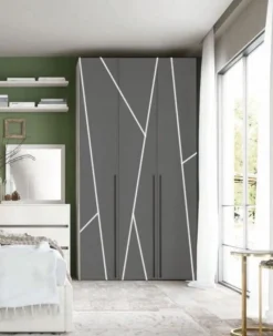 Armadio 3 ante battenti personalizzate Artik linea Volo disponibile in 2 misure