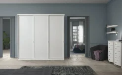 Armadio 3 ante scorrevoli con ante a telaio Desy linea Ginevra disponibile in 2 misure e vari colori