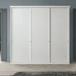 Armadio 3 ante scorrevoli con ante a telaio Desy linea Ginevra disponibile in 2 misure e vari colori