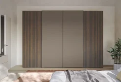 Armadio 4 ante scorrevoli David linea Lotto disponibile in 4 misure e 21 colorazioni