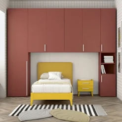 Armadio a Ponte con ante a soffietto disponibile in 2 misure e vari colori