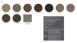 Armadio battente componibile con ante rivestite in ecopelle e maniglia integrata disponibile in varie misure e colori