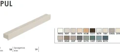 Armadio battente componibile con 2 ante in vetro e telaio in alluminio disponibile in 2 misure e vari colori