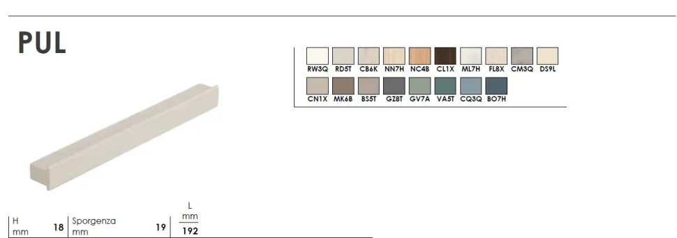 Armadio COMPONIBILE 6 ante battenti disponibile in 20 colori e 16 misure