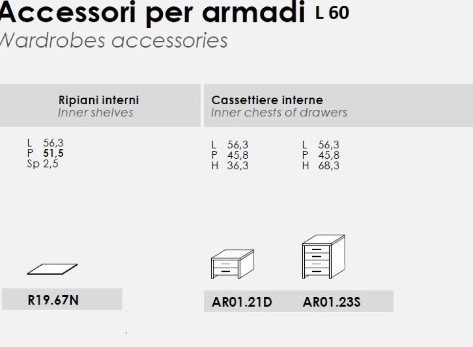 Armadio con vano Tv 6 ante battenti con telaio linea Ginevra disponibile in 2 misure e vari colori
