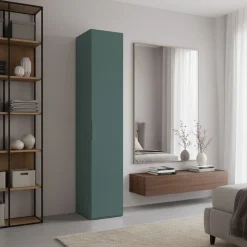 Armadio guardaroba 1 anta Bianco Opaco moderno, disponibile in varie misure e modelli