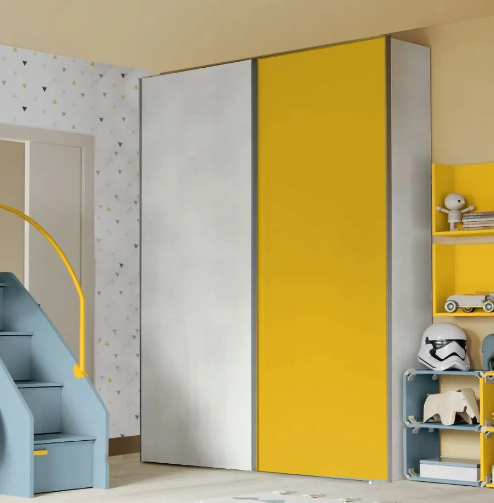 Armadio Profondità 40cm Scorrevole 2 ante Free 15 colorazioni