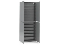 Armadio scarpiera stretta 4 ante battenti Master disponibile in 2 colori