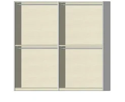 Armadio Scorrevole 3 ante four linea New Season