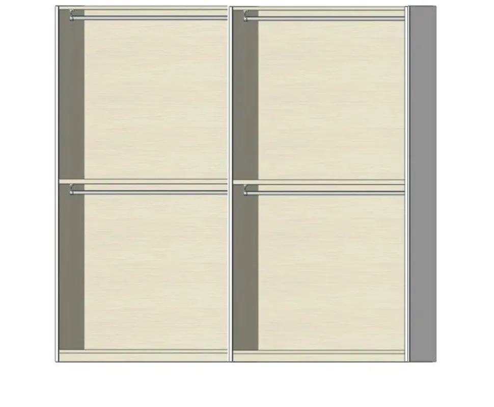 Armadio Scorrevole 2 ante four linea New Season