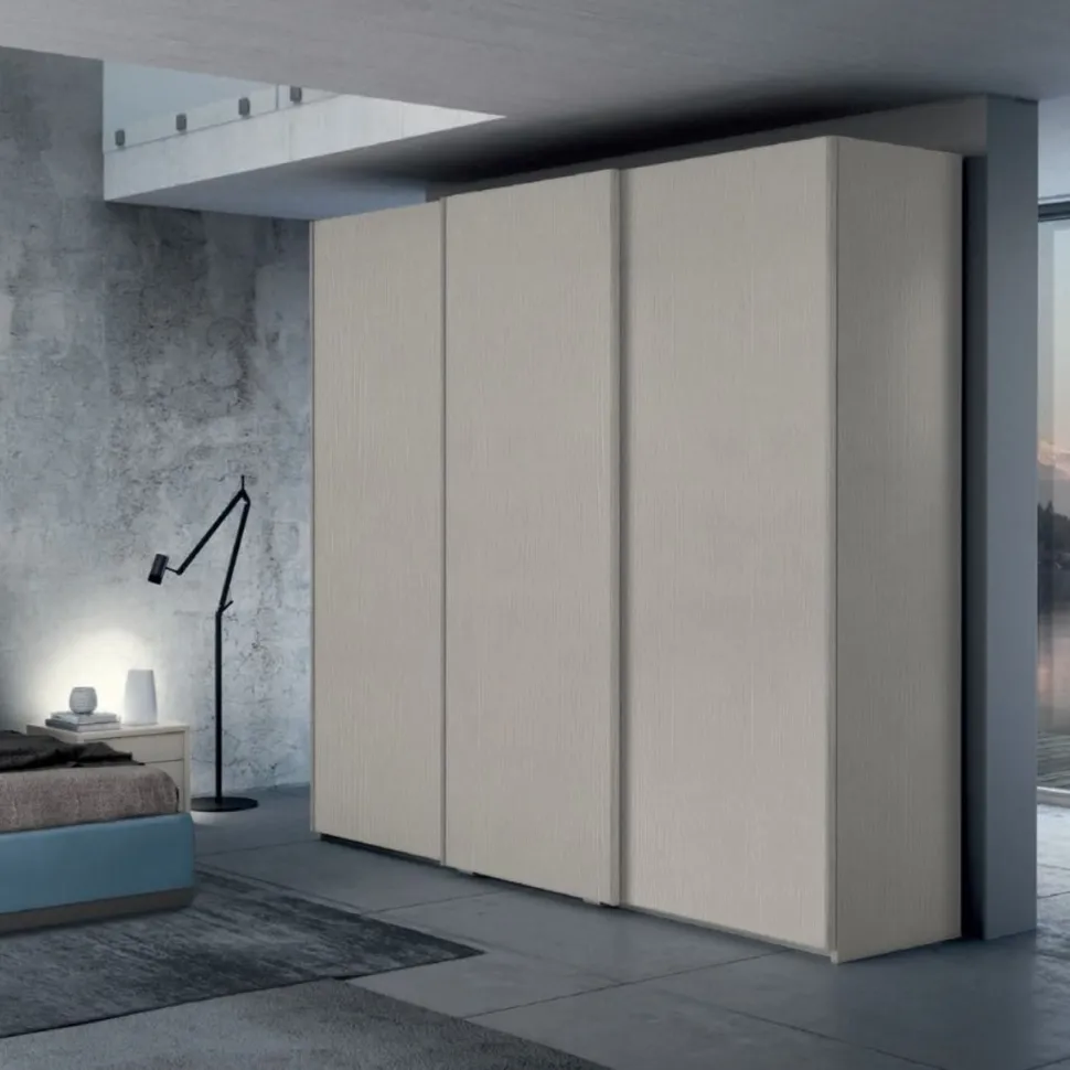 Armadio Silk 3 ante scorrevoli linea Lotto disponibile in 21 colorazioni