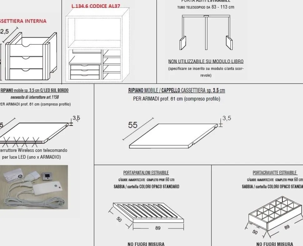 Armadio Slide linea New Season