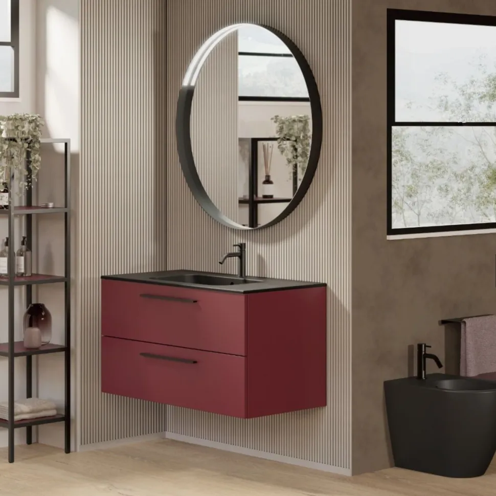 Bagno sospeso Kira disponibile in 3 misure e vari colori