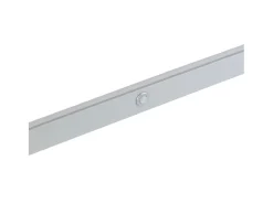 Barra Appendiabiti per armadi con luce LED Polux con sensore di movimento (12V DC), in Tecnoplastica e Alluminio, Grigio metallizzata