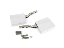 Braccetto Agile Smart elevabile, 480 - 1250, Plastica bianca, Acciaio e Tecnoplastica.