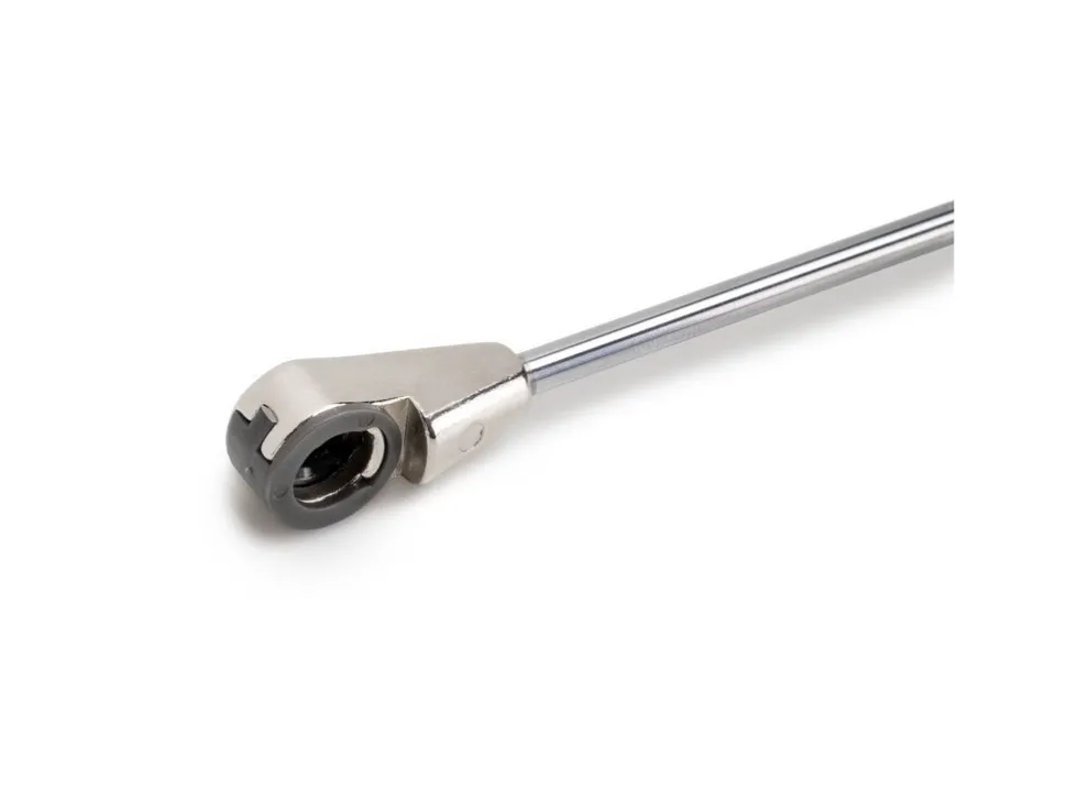 Braccetto per porta elevabile Thin, diametro 12 mm, con agganci, 5 kg, Acciaio e Tecnoplastica, Verniciato nichel opaco