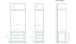 Cabina armadio angolare a vista finitura Cashmere disponibile in 4 colori