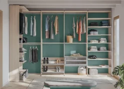 Cabina Armadio componibile con schienale Aldo disponibile in 3 altezze e 26 colori