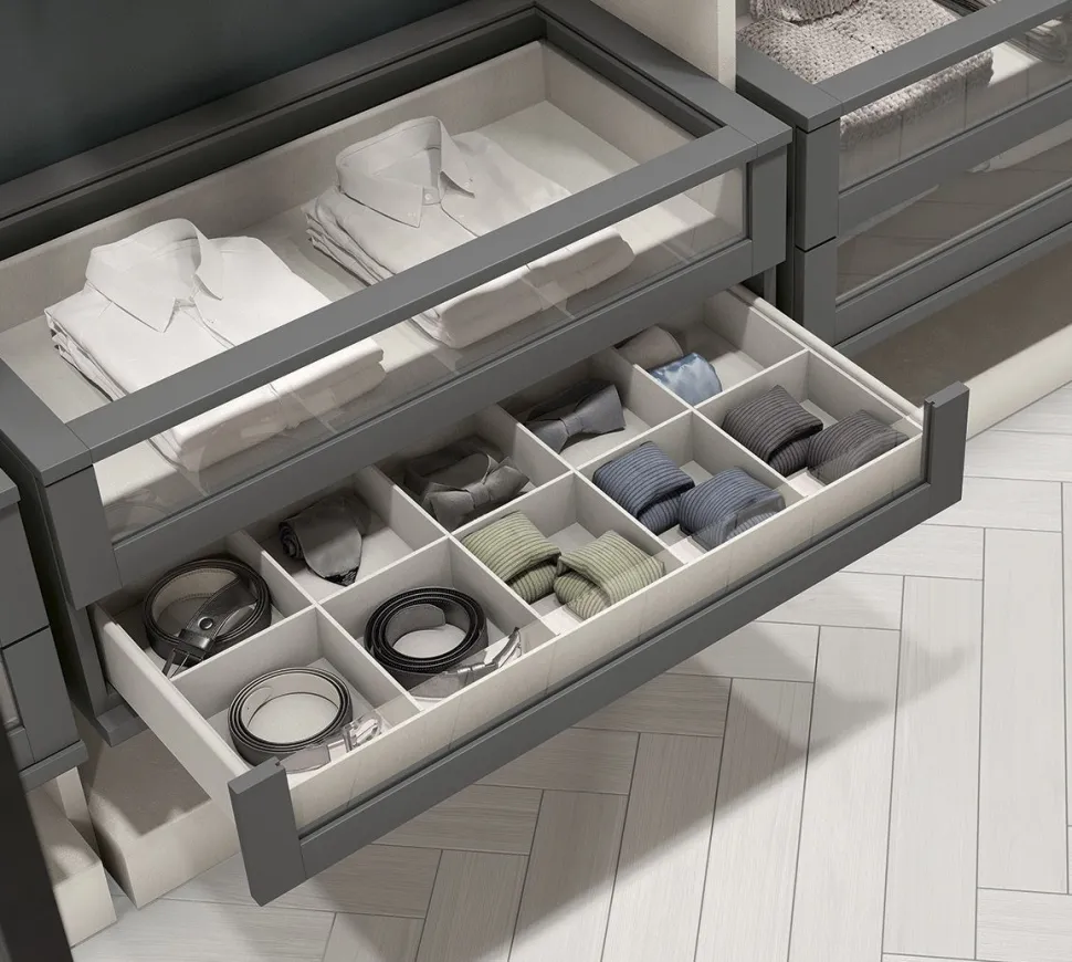 Cabina Armadio componibile e modulare Roma disponibile in 3 altezze e 26 colori