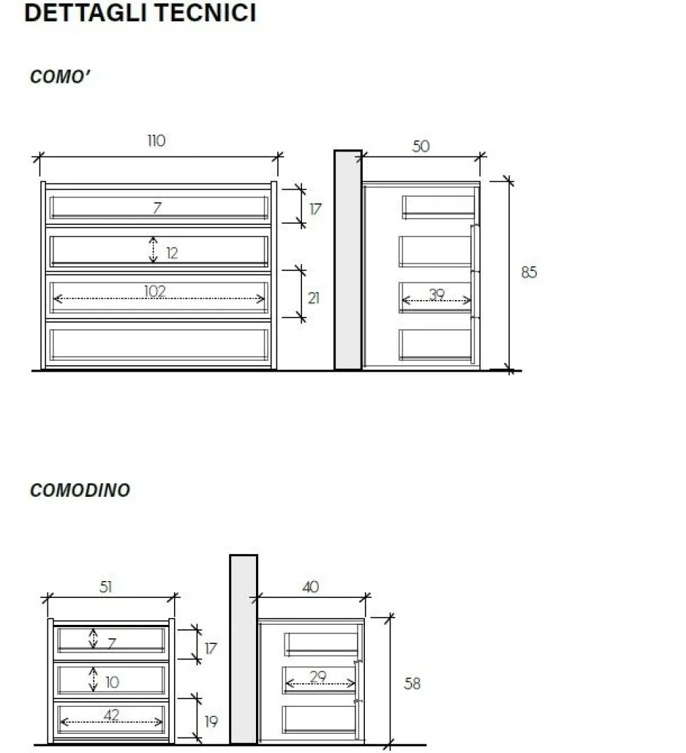 Camera matrimoniale moderna con armadio scorrevole e letto in velluto azzurro finitura Cashmere