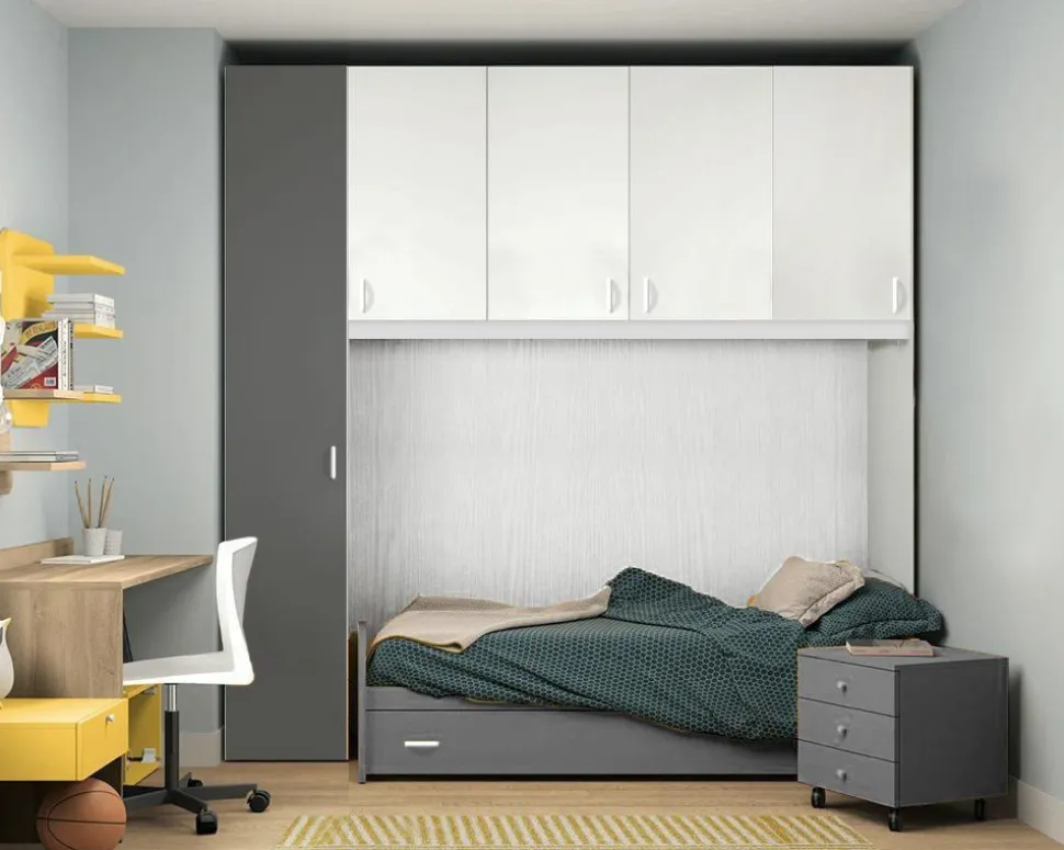 Cameretta a Ponte H 197cm