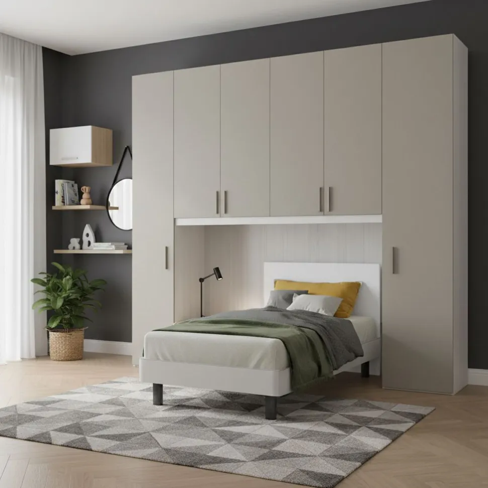 Cameretta a Ponte Melissa 2 L 270 cm 15 colorazioni