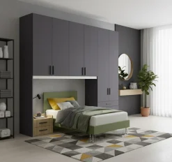 Cameretta a Ponte Melissa L 270 cm 15 colorazioni