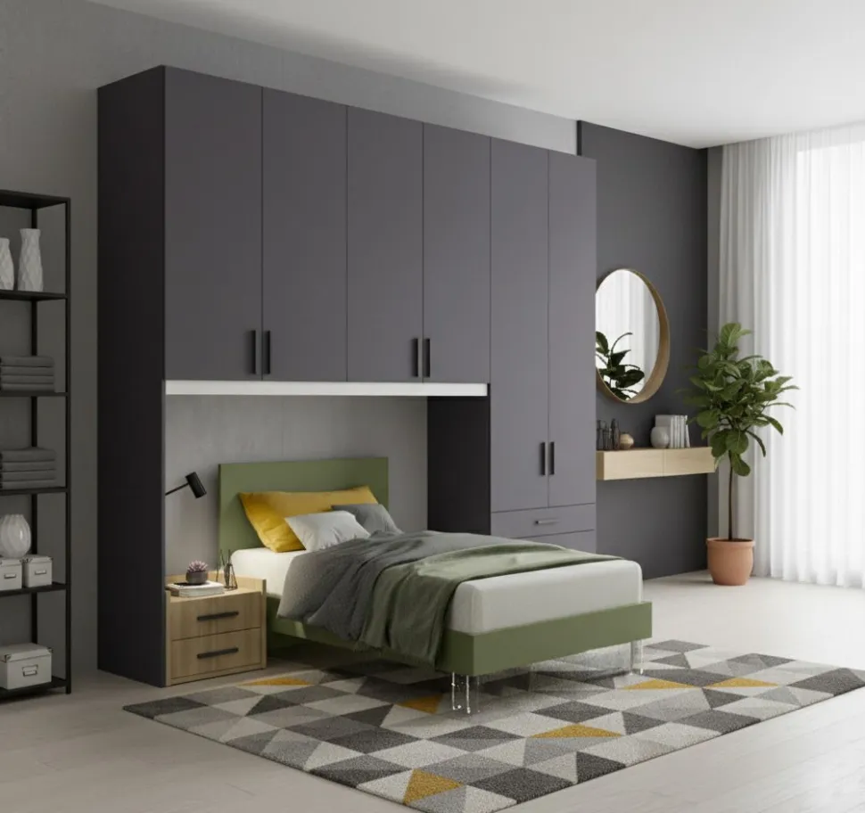 Cameretta a Ponte Melissa L 270 cm 15 colorazioni