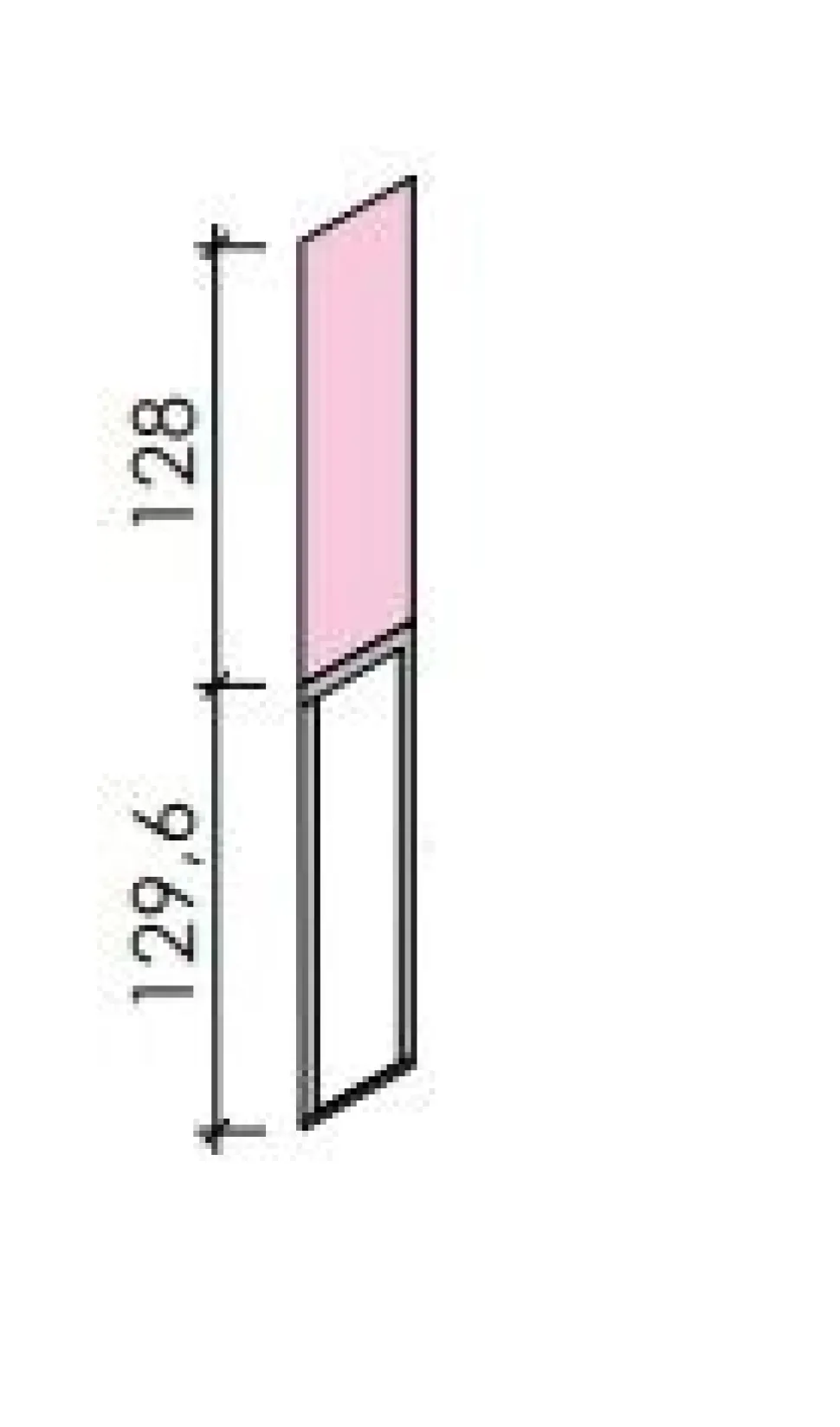Cameretta a Ponte Melissa L 181,6 cm 15 colorazioni