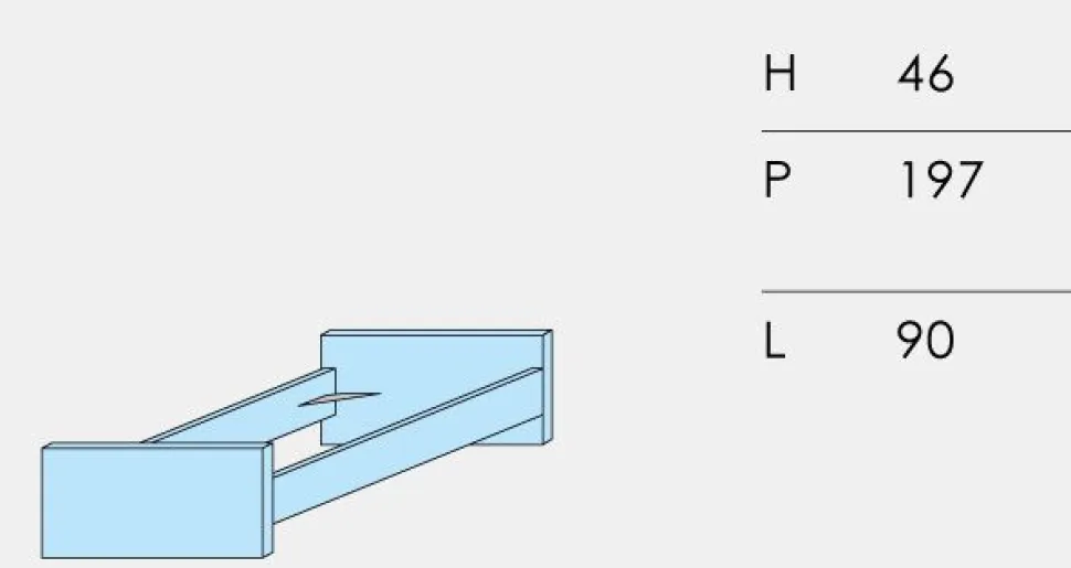 Cameretta a Ponte Moderna Componibile H 229cm (Colori, Altezze e Letto Personalizzabili)