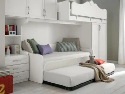 Cameretta a soppalco Alessia linea Omega disponibile in vari colori