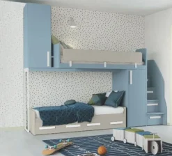 Cameretta a Soppalco Ester L305cm 15 colorazioni
