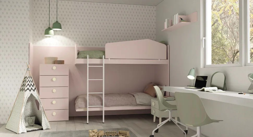Cameretta completa Arcadia linea Airone