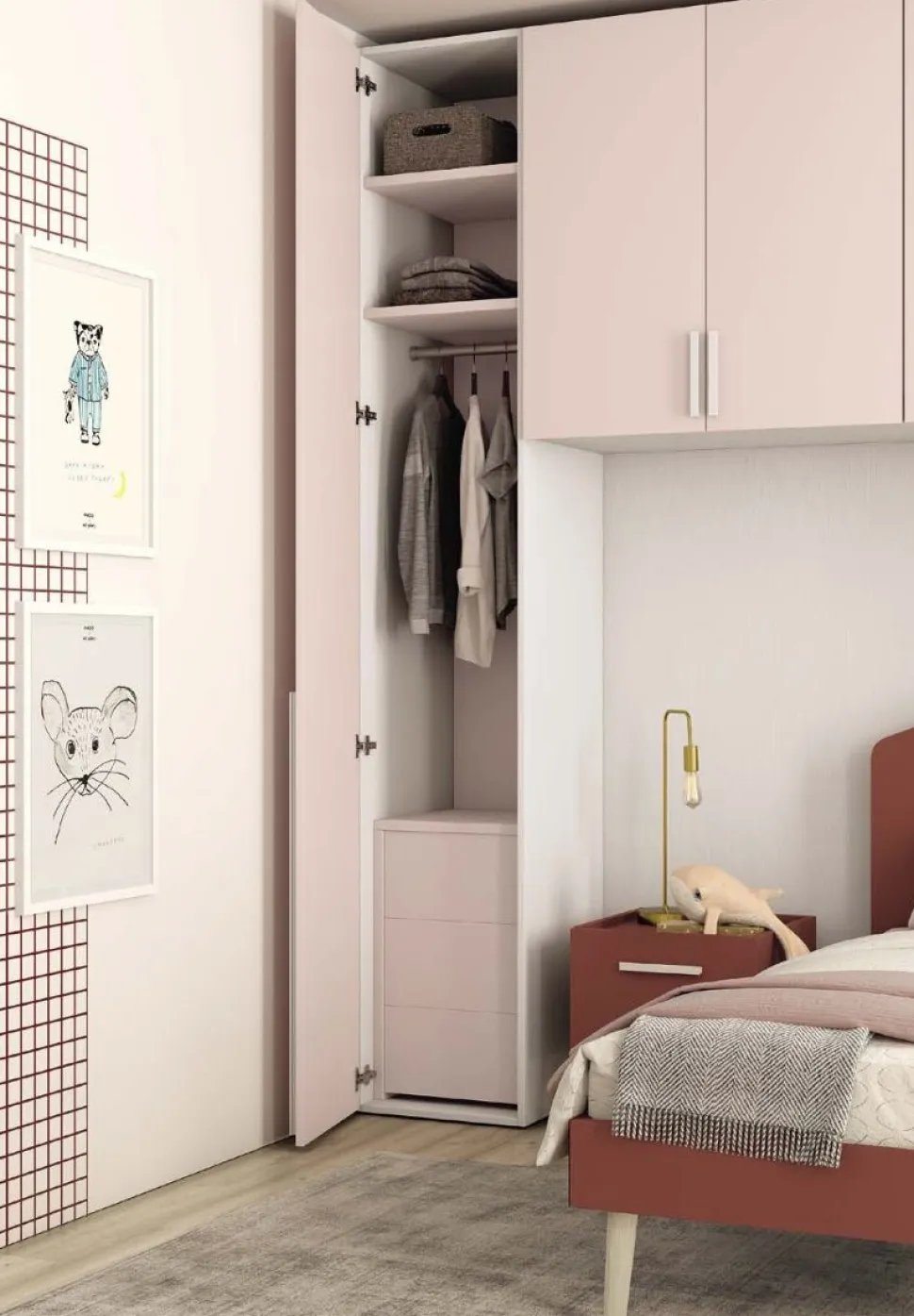 Cameretta completa Flora linea Airone