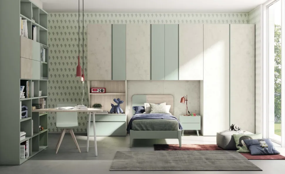 Cameretta completa Olivia linea Airone
