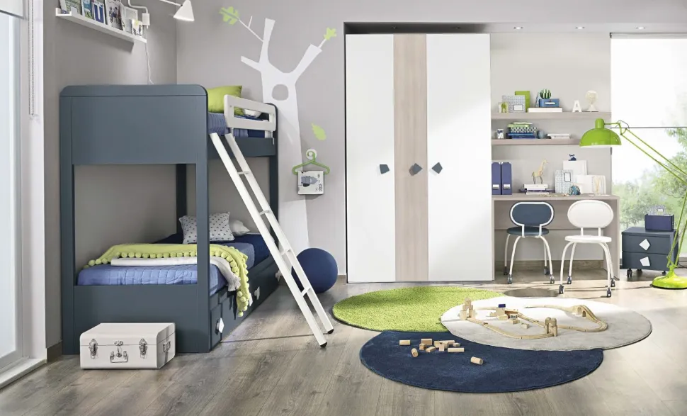 Cameretta completa Romeo linea Airone