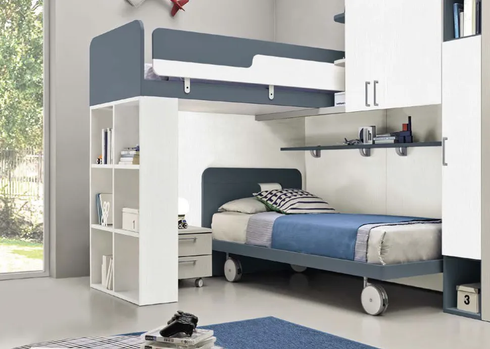 Cameretta completa Zack linea Airone