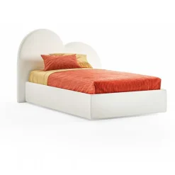 Cameretta Lady linea Fly finitura Cenere Wood, Bianco e Rosantico