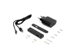 Caricatore USB per montaggio a incasso o in superficie ricarica di Lynx 81x12 mm