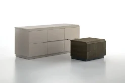 Cassettiera a 6 cassetti con piano estraibile con vano portaoggetti Argo disponibile in vari colori