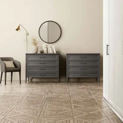 Cassettiera Baron quattro cassetti linea Ginevra disponibile in vari colori