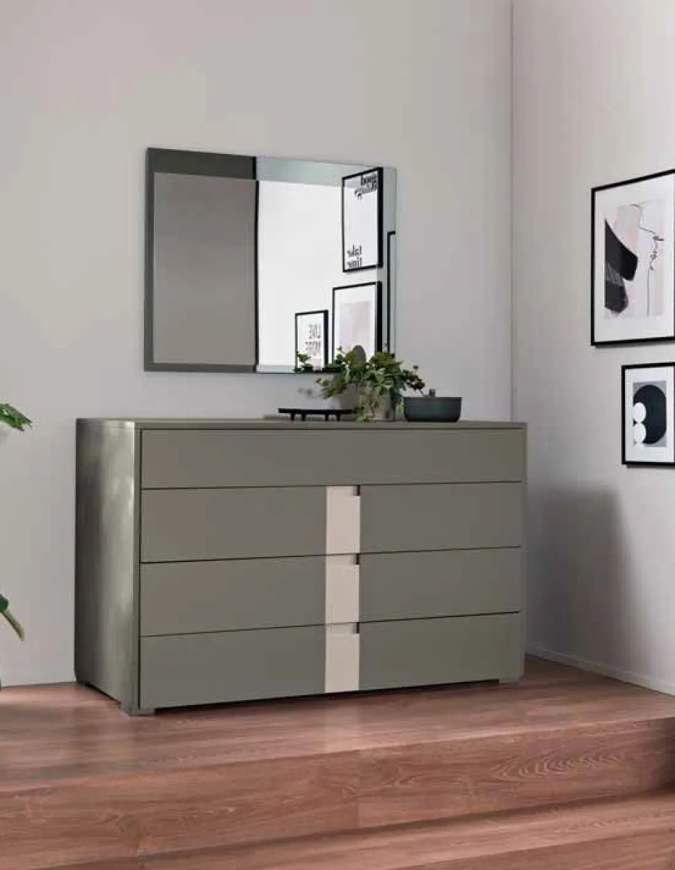 Cassettiera 3 cassetti Gunter linea Domino disponibile in vari colori
